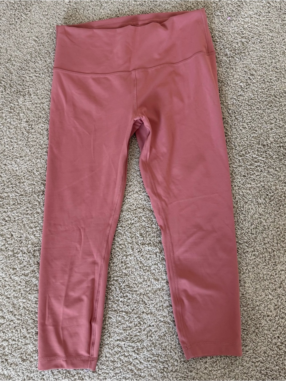 lululemon High-Rise Leggings in Dusty Rose